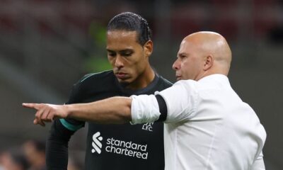 Van Dijk Issues 'pressure' warning to boss Slot following Liverpool's reality check