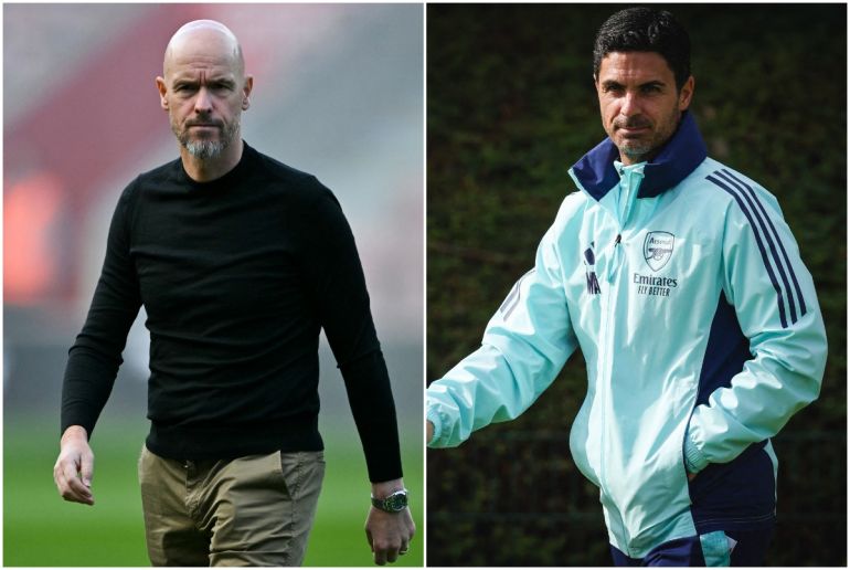 Ten Hag and Arteta