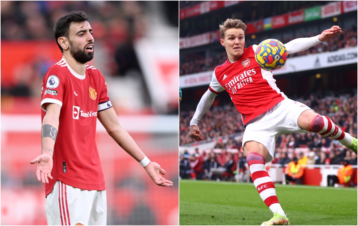 Murphy Explains Why He Prefers Bruno Fernandes Over Arsenal Captain Martin Odegaard