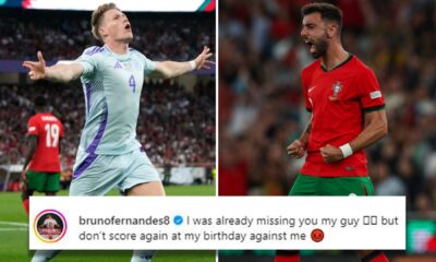 Fernandes sends 16-word warning to McTominay as ex-Man Utd almost ruins birthday