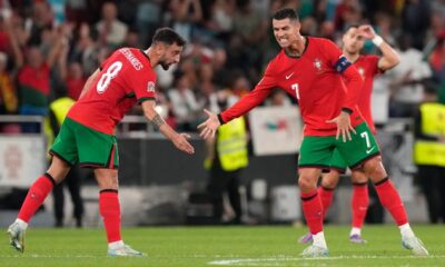 Cristiano Ronaldo nets late goal as Portugal beat Scotland (Highlights)