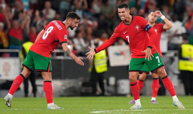 Cristiano Ronaldo nets late goal as Portugal beat Scotland (Highlights)