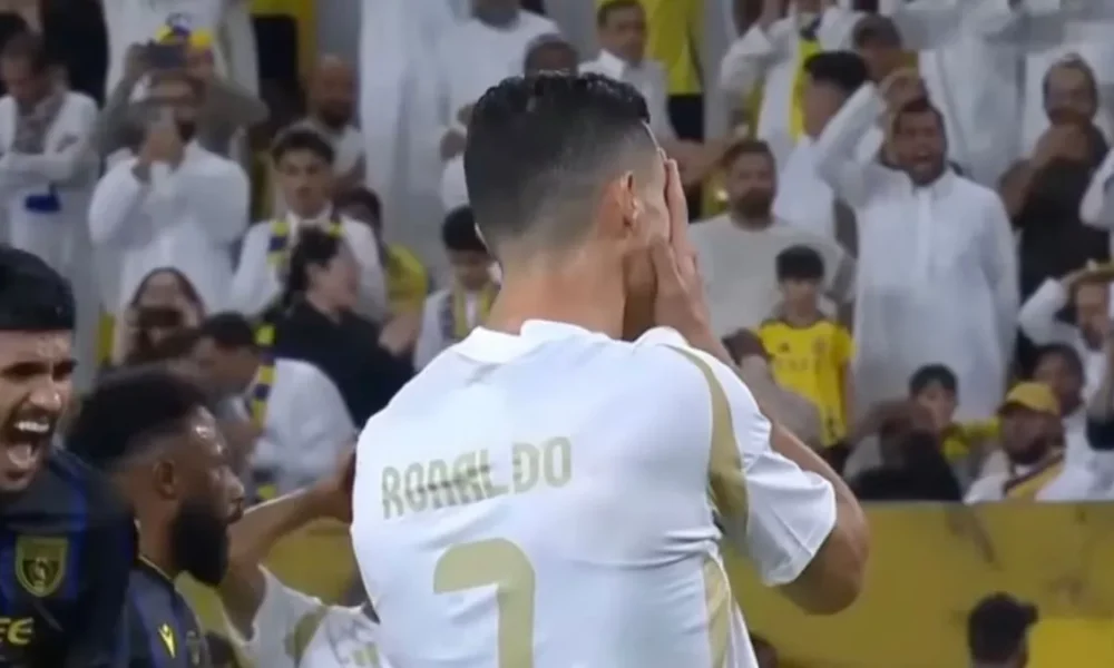 Ronaldo's Unspeakable Act Towards Fan After Costly Al-Nassr Penalty Blunder