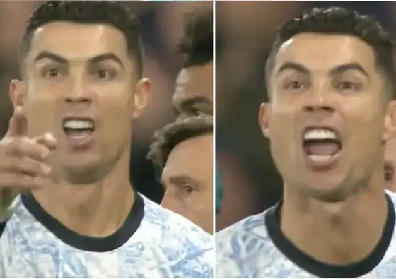 Lip Readers Uncover Ronaldo's Fiery Words to Referee After Scotland Stalemate