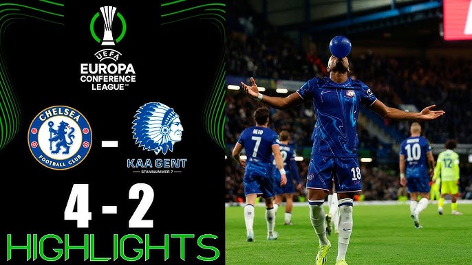 Chelsea 4-2 Gent: Blues with an Easy Win as Veiga, Neto, Nkunku & Hall Score [VIDEO]