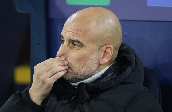 Pep Guardiola Causes Controversy With Explanation On Cuts To His Face After Man City Draw